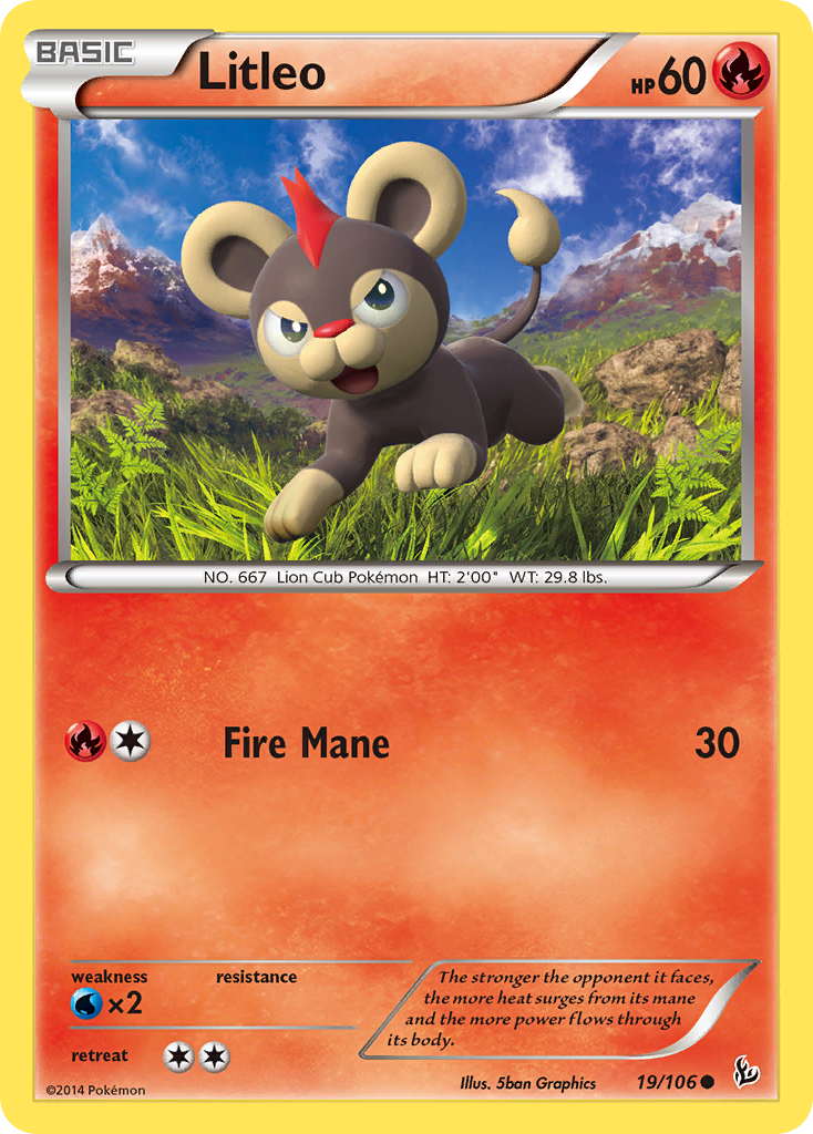 Litleo 19 Common card from Flashfire