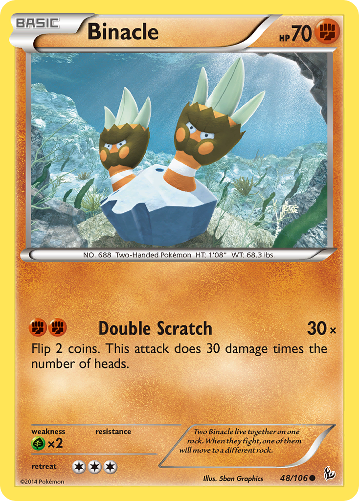 Binacle 48 Common card from Flashfire