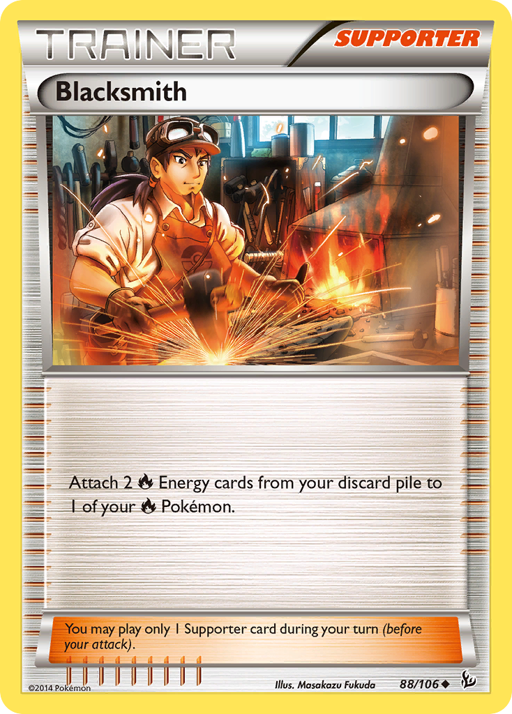 Blacksmith 88 Uncommon card from Flashfire