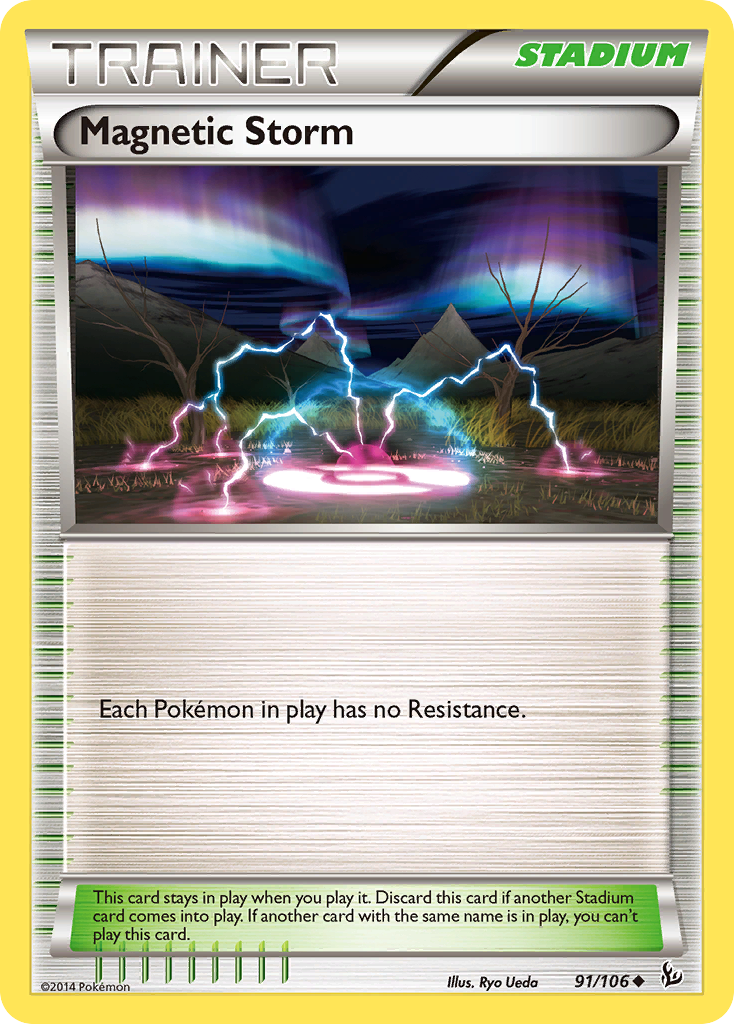 Magnetic Storm 91 Uncommon card from Flashfire
