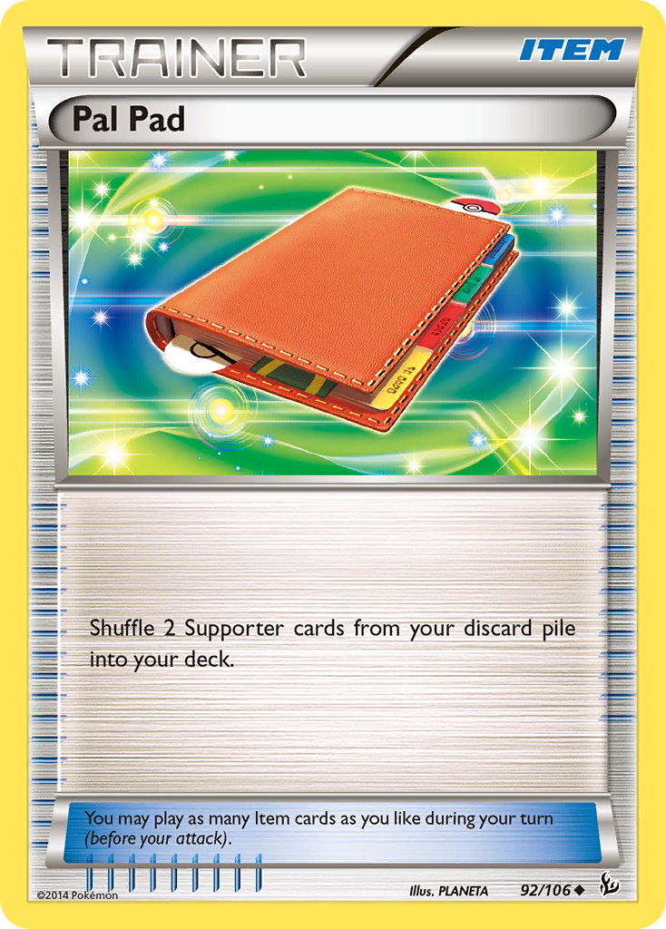 Pal Pad 92 Uncommon card from Flashfire