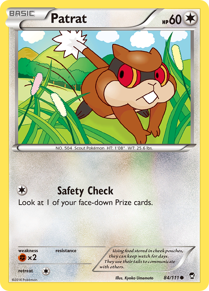 Patrat 84 Common card from Furious Fists