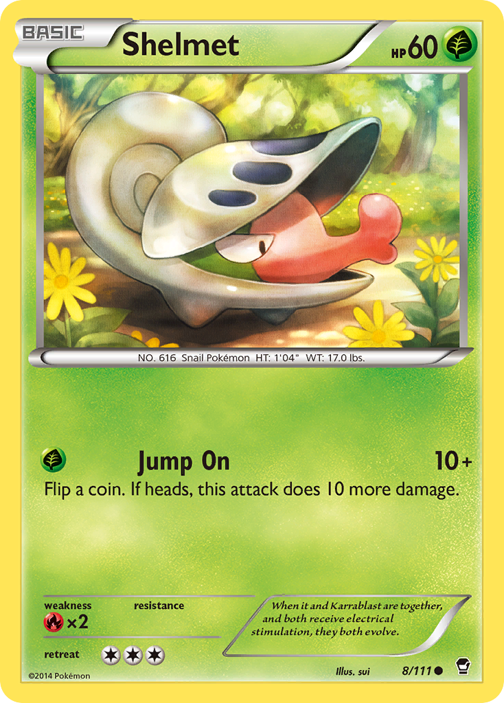Shelmet 8 Common card from Furious Fists