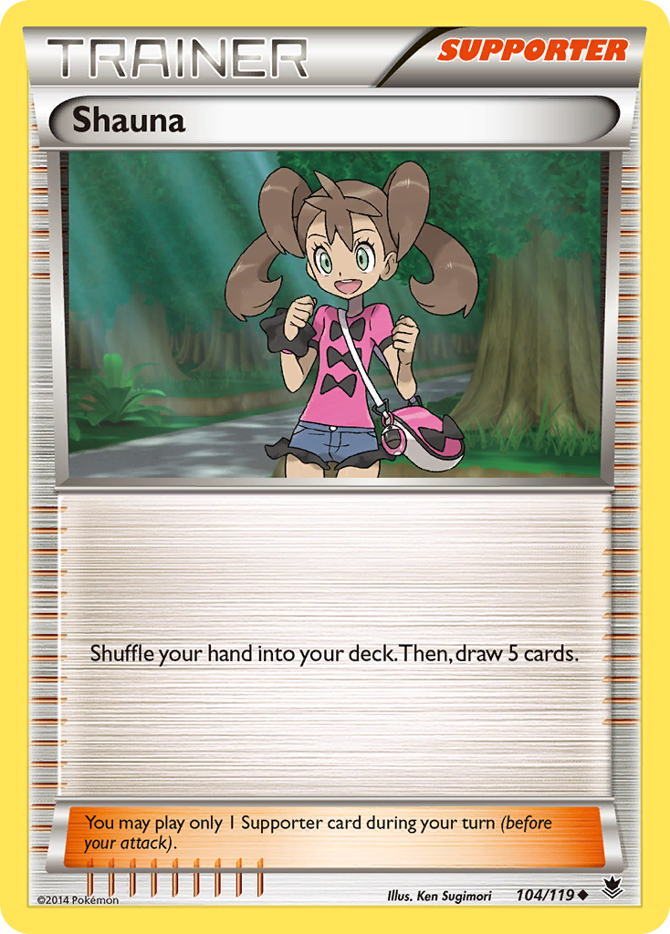 Shauna 104 Uncommon card from Phantom Forces
