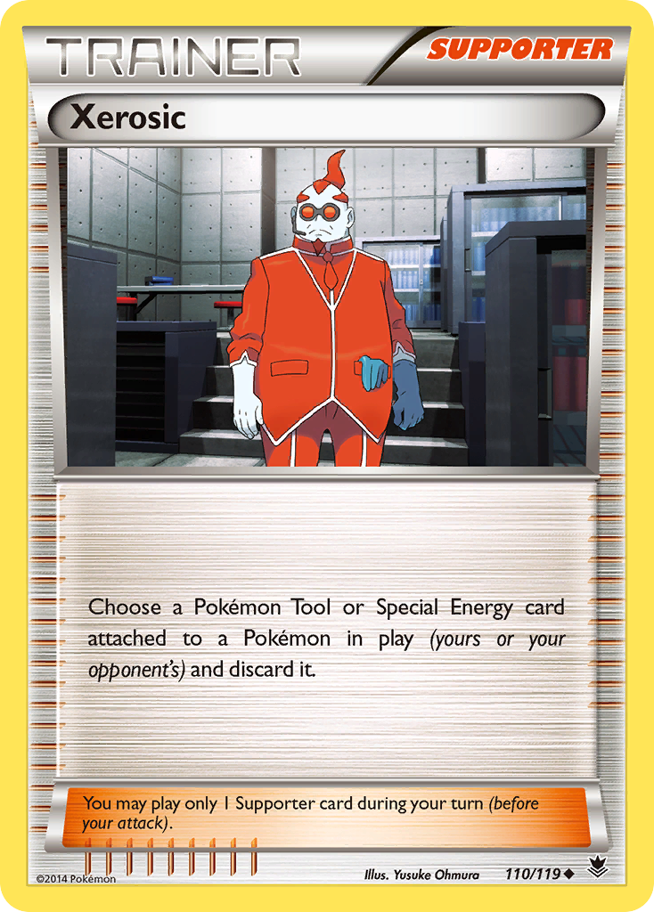 Xerosic 110/119 Uncommon card from Phantom Forces