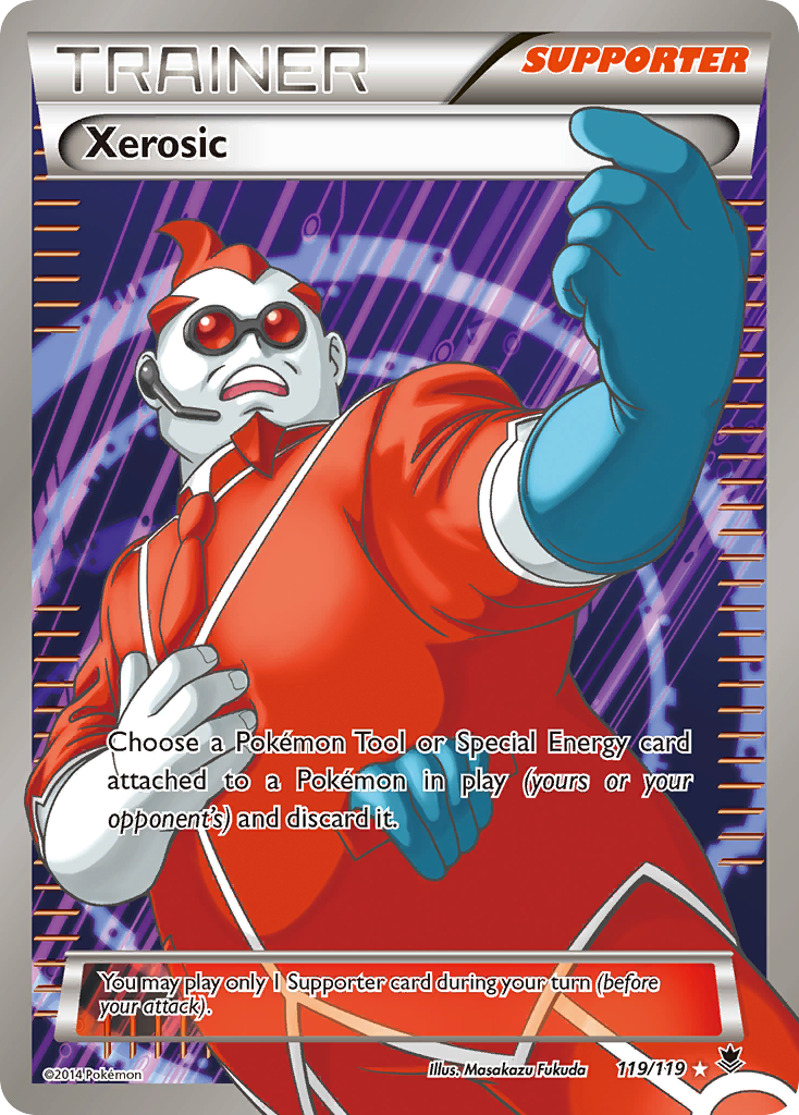 Xerosic 119 Rare Ultra card from Phantom Forces