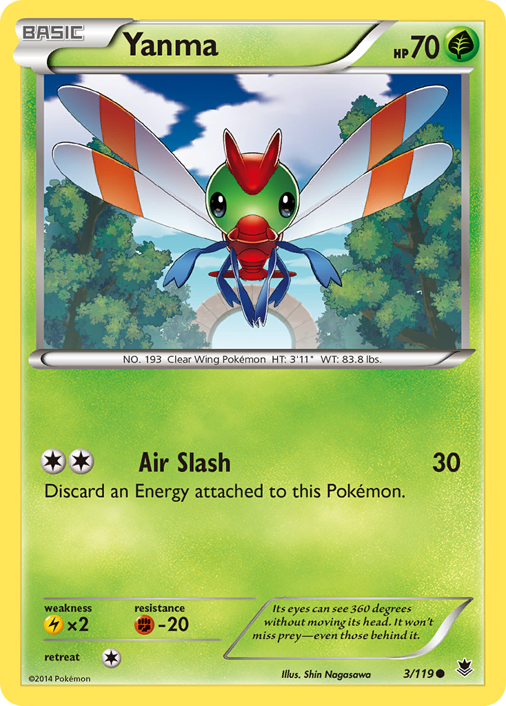 Yanma 3 Common card from Phantom Forces