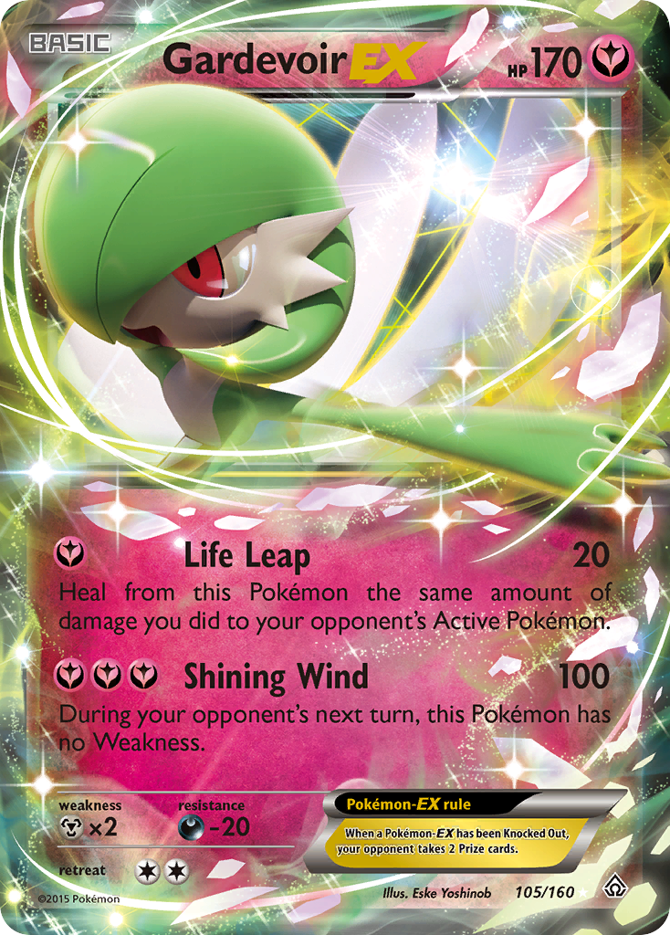 Gardevoir-EX 105 Rare Holo EX card from Primal Clash