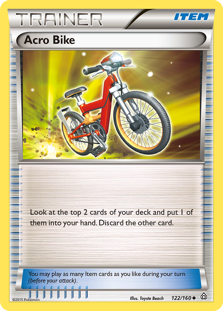 Acro Bike 122 Uncommon card from Primal Clash