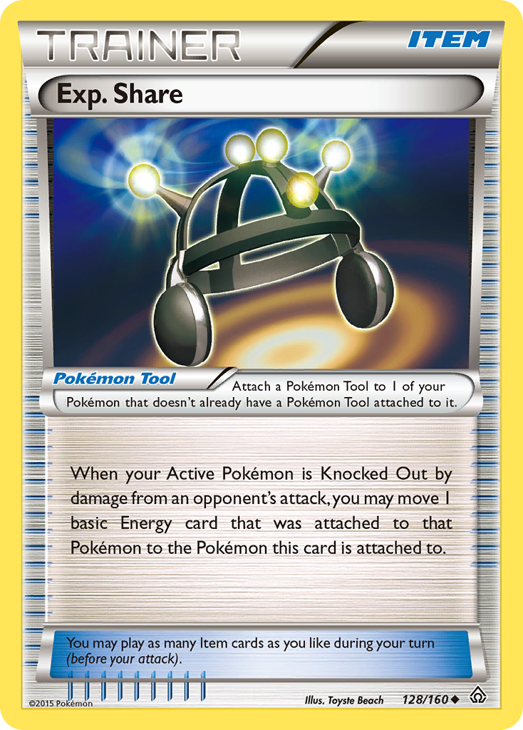 Exp. Share 128 Uncommon card from Primal Clash