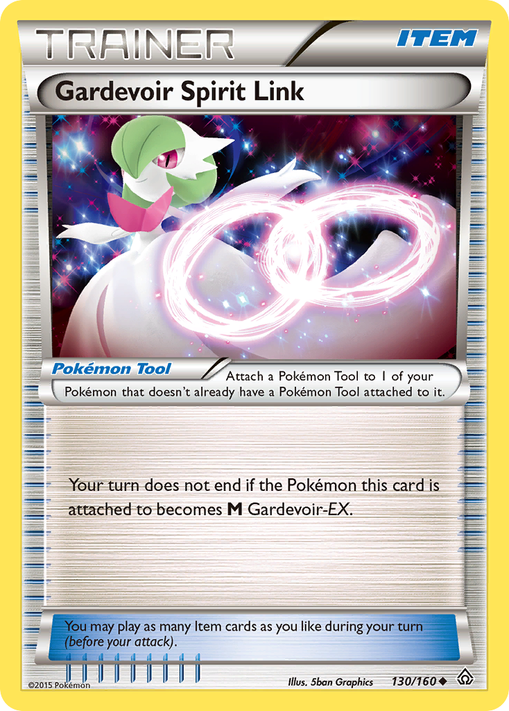 Gardevoir Spirit Link 130 Uncommon card from Primal Clash