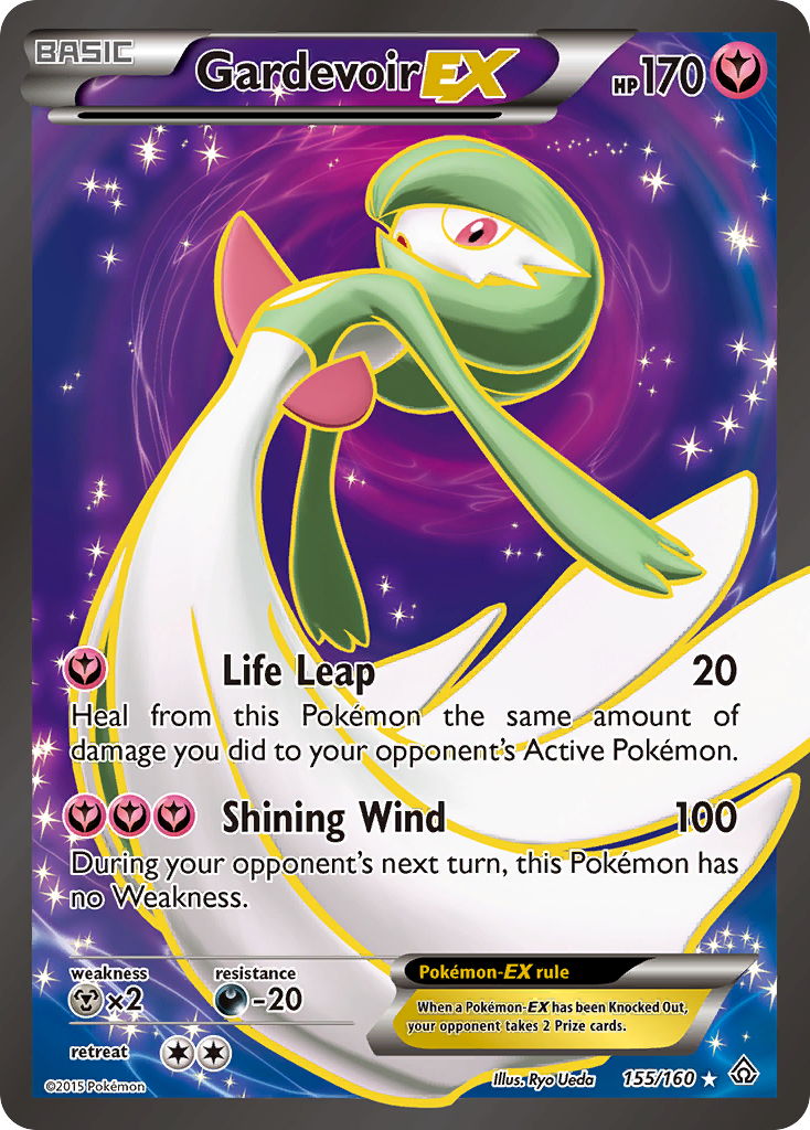 Gardevoir-EX 155 Rare Ultra card from Primal Clash