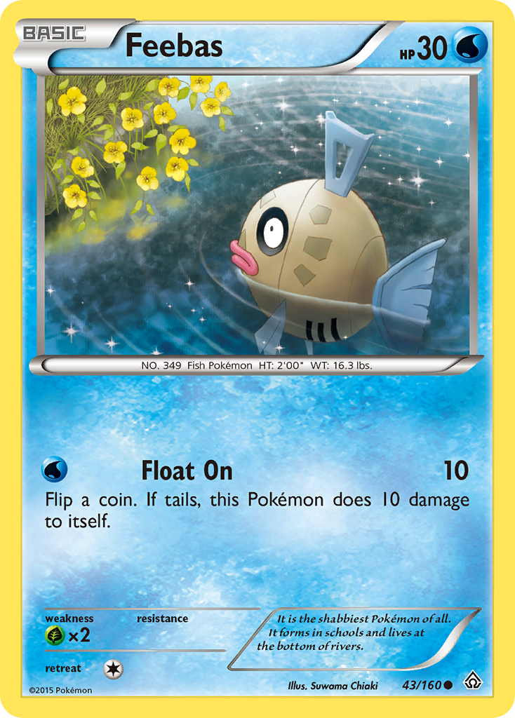 Feebas 43 Common card from Primal Clash