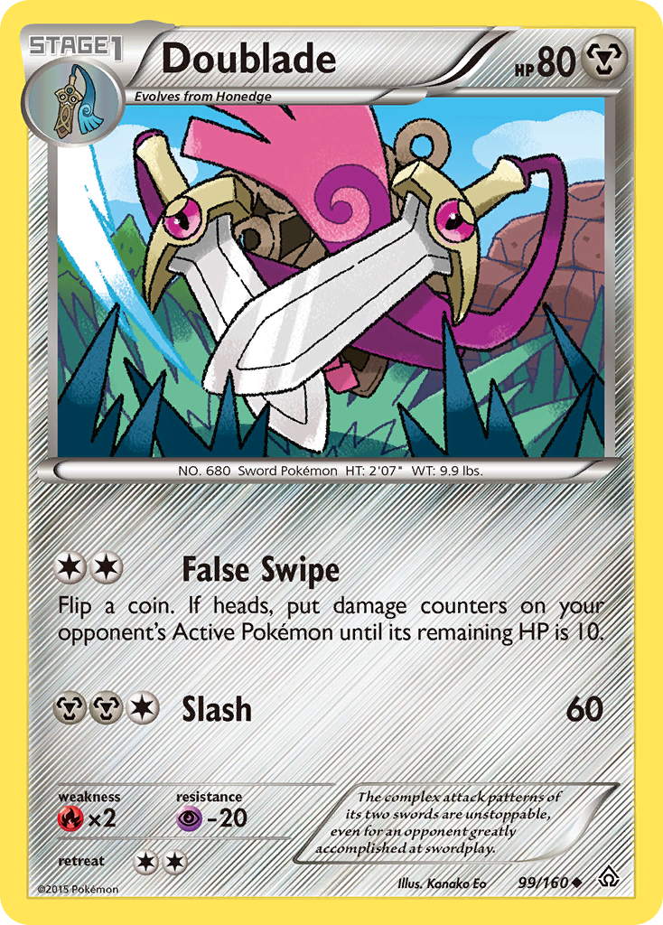 Doublade 99 Uncommon card from Primal Clash