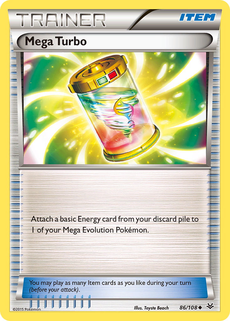 Mega Turbo 86 Uncommon card from Roaring Skies