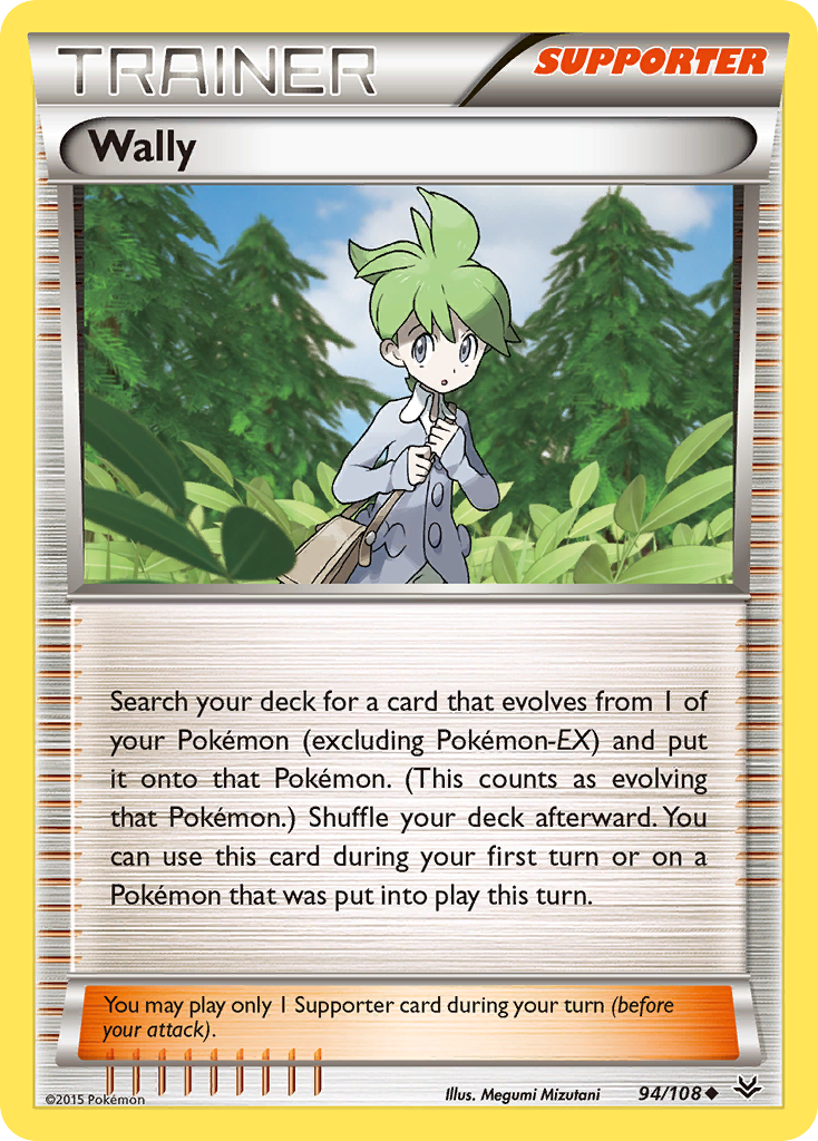 Wally 94 Uncommon card from Roaring Skies