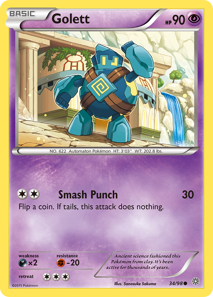 Golett 34/98 Common card from Ancient Origins
