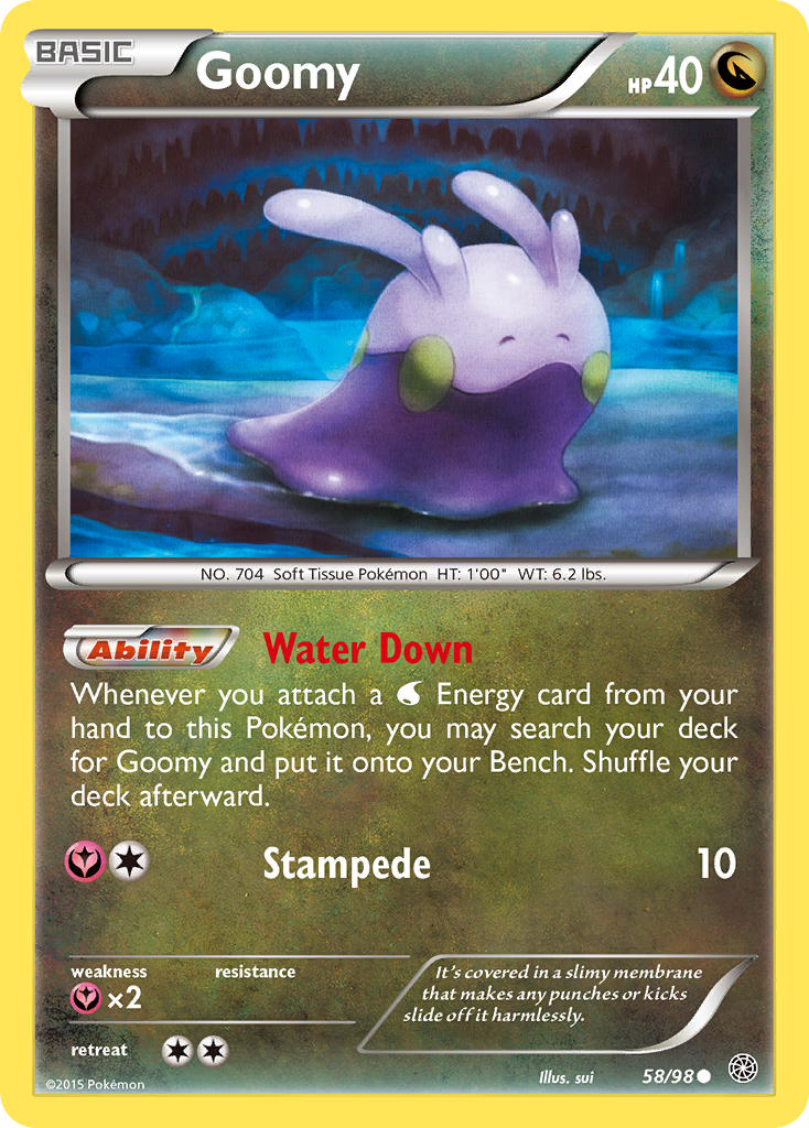 Goomy 58/98 Common card from Ancient Origins