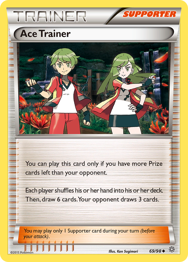 Ace Trainer 69 Uncommon card from Ancient Origins