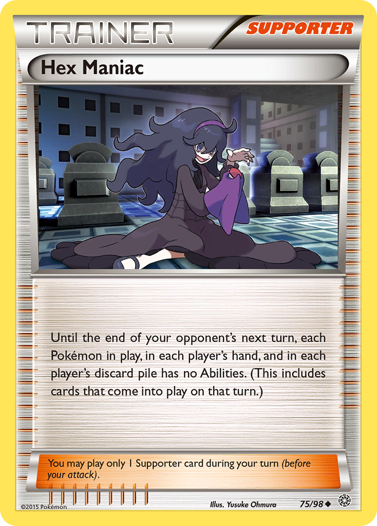 Hex Maniac 75 Uncommon card from Ancient Origins