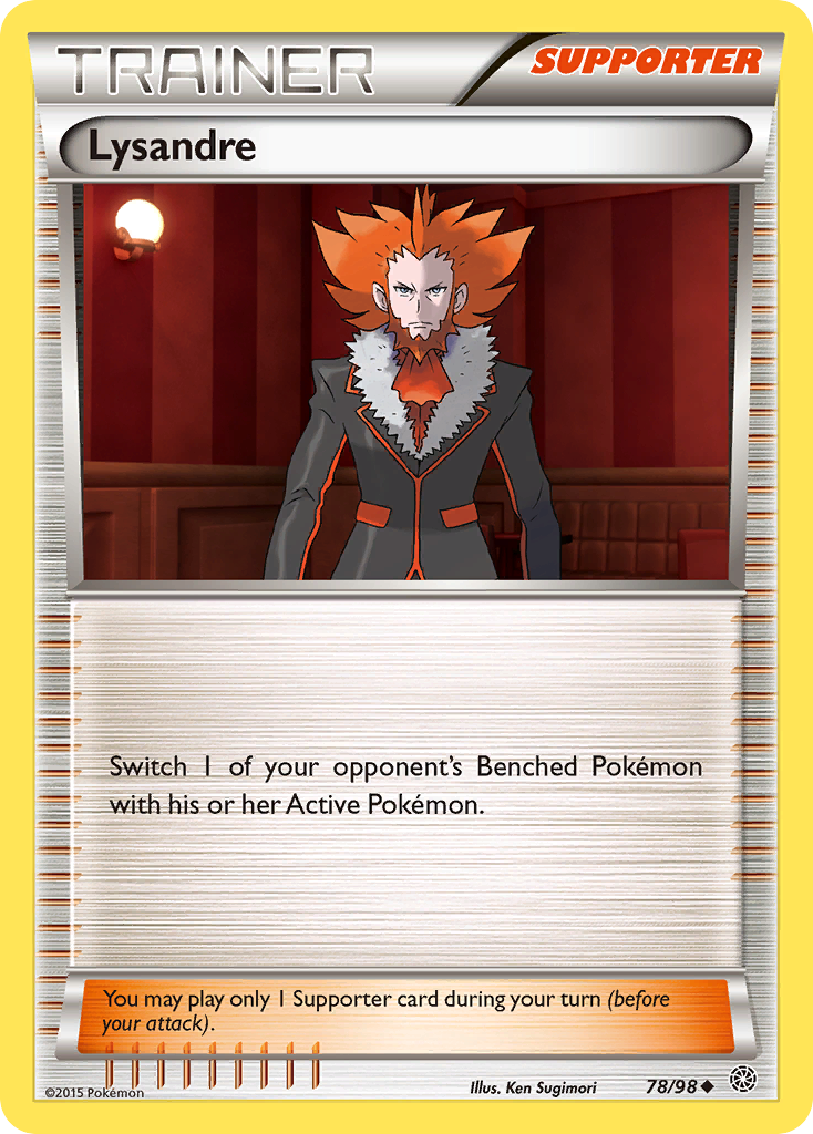 Lysandre 78 Uncommon card from Ancient Origins