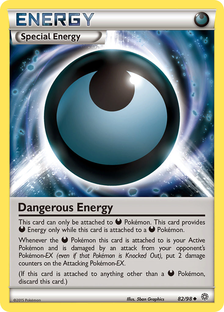 Dangerous Energy 82 Uncommon card from Ancient Origins