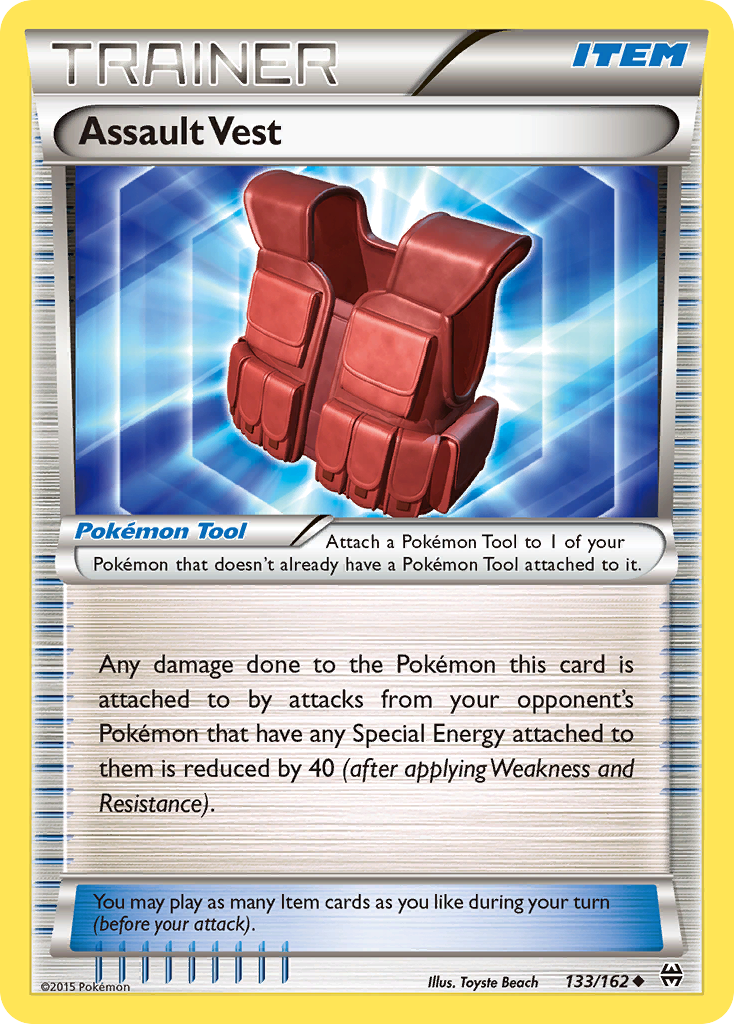 Assault Vest 133 Uncommon card from BREAKthrough