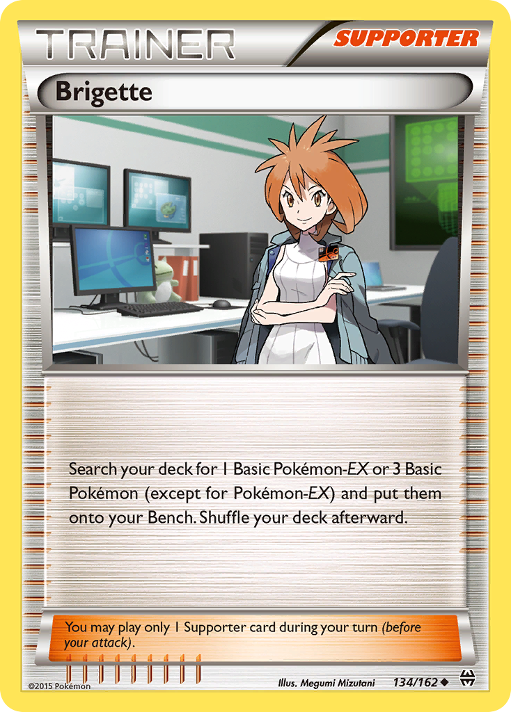Brigette 134 Uncommon card from BREAKthrough