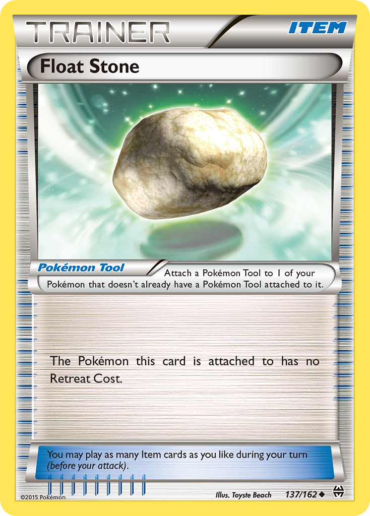 Float Stone 137 Uncommon card from BREAKthrough