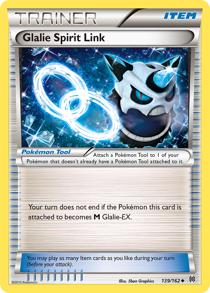 Glalie Spirit Link 139 Uncommon card from BREAKthrough