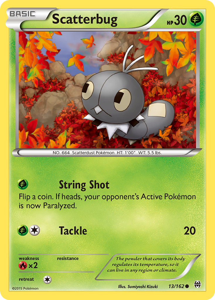 Scatterbug 13 Common card from BREAKthrough