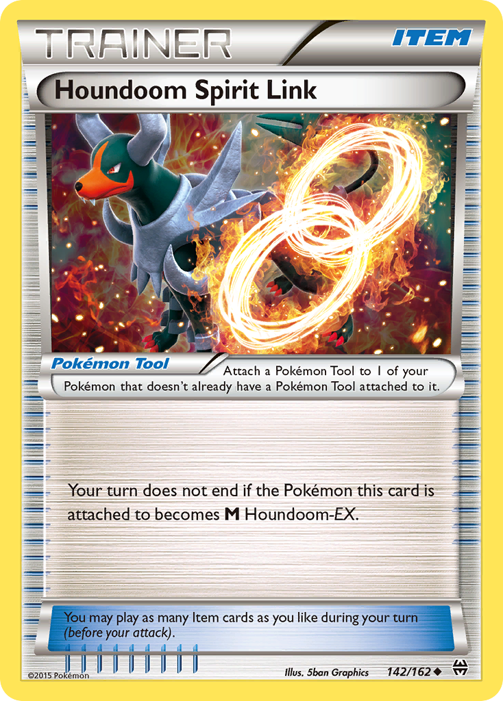 Houndoom Spirit Link 142/162 Uncommon card from BREAKthrough