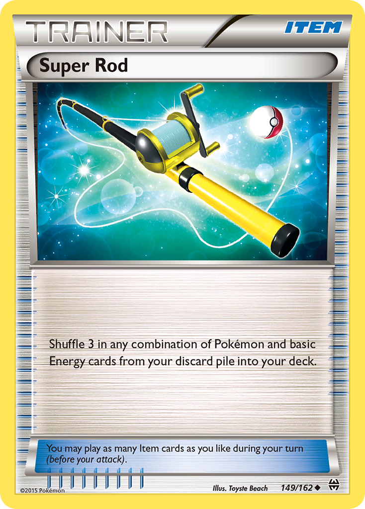 Super Rod 149/162 Uncommon card from BREAKthrough