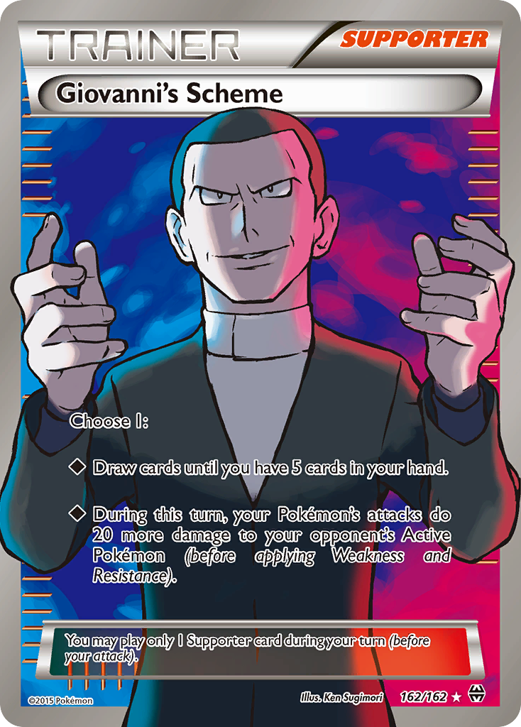 Giovanni's Scheme 162 Rare Ultra card from BREAKthrough