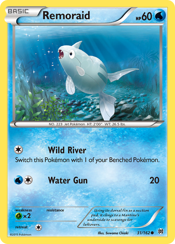 Remoraid 31/162 Common card from BREAKthrough