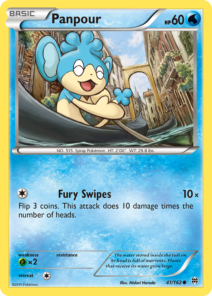 Panpour 41 Common card from BREAKthrough