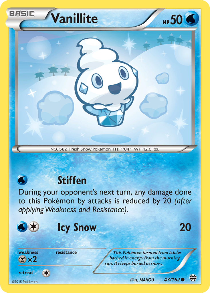 Vanillite 43 Common card from BREAKthrough
