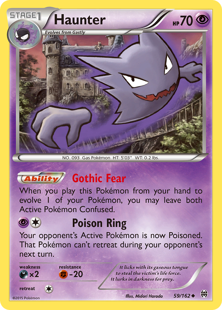Haunter 59 Uncommon card from BREAKthrough