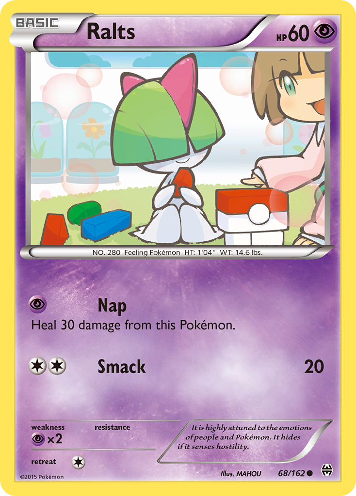Ralts 68/162 Common card from BREAKthrough