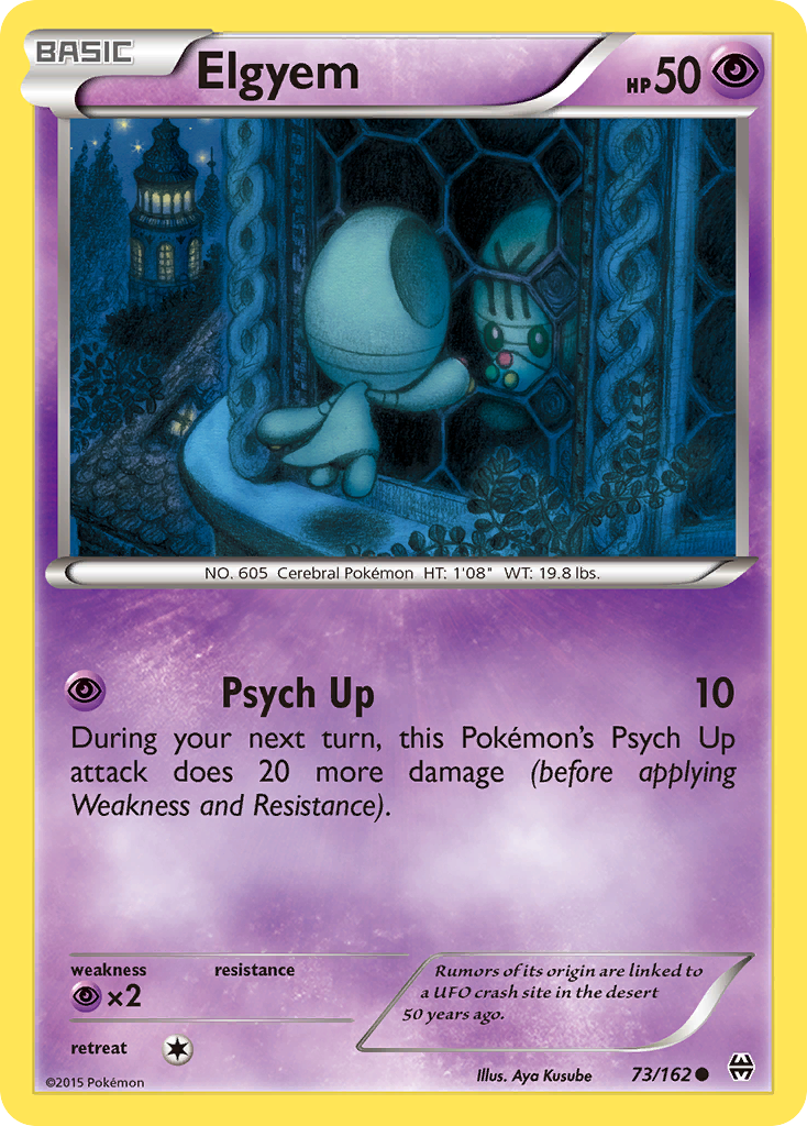 Elgyem 73/162 Common card from BREAKthrough