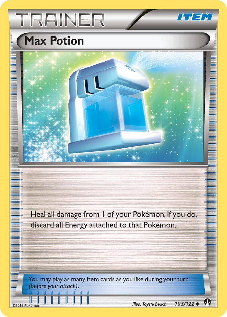 Max Potion 103 Uncommon card from BREAKpoint