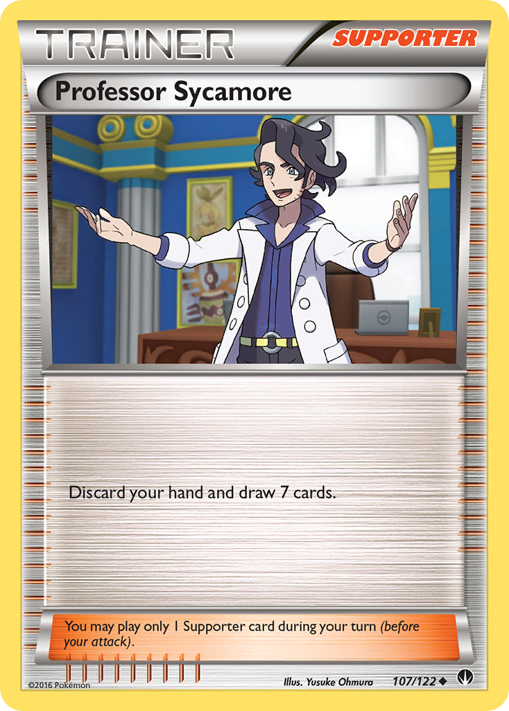 Professor Sycamore 107 Uncommon card from BREAKpoint