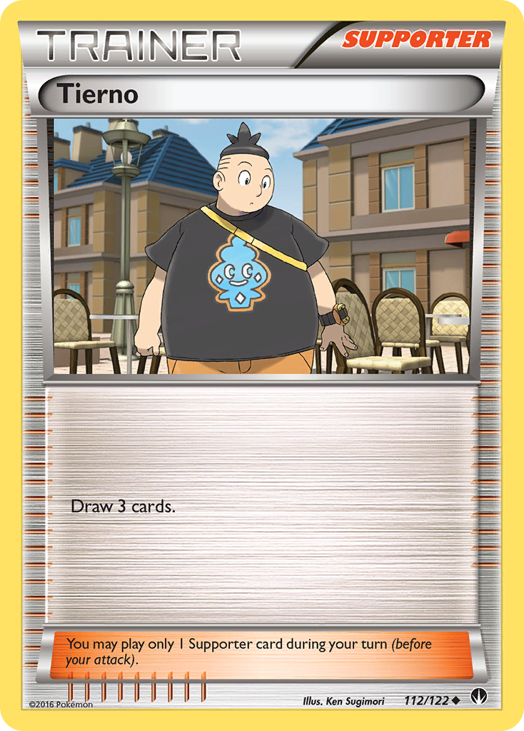 Tierno 112 Uncommon card from BREAKpoint