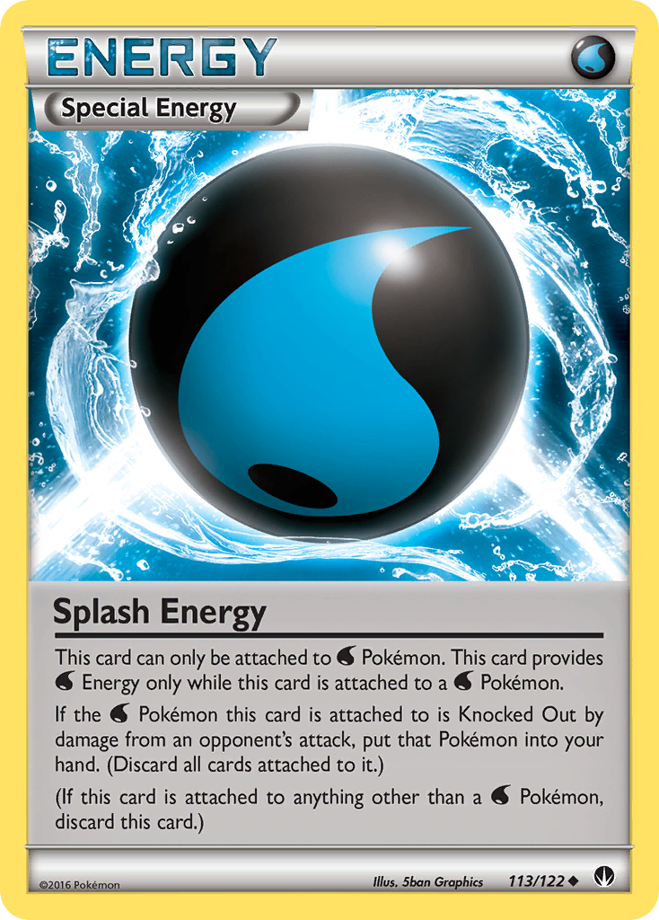 Splash Energy 113 Uncommon card from BREAKpoint