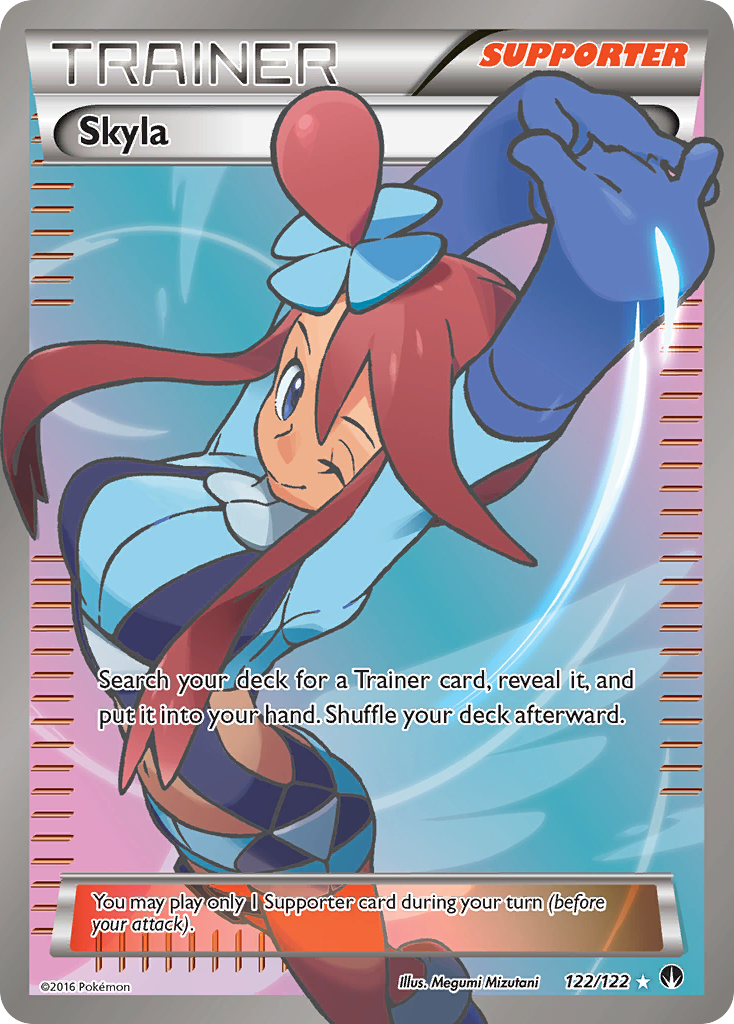 Skyla 122 Rare Ultra card from BREAKpoint