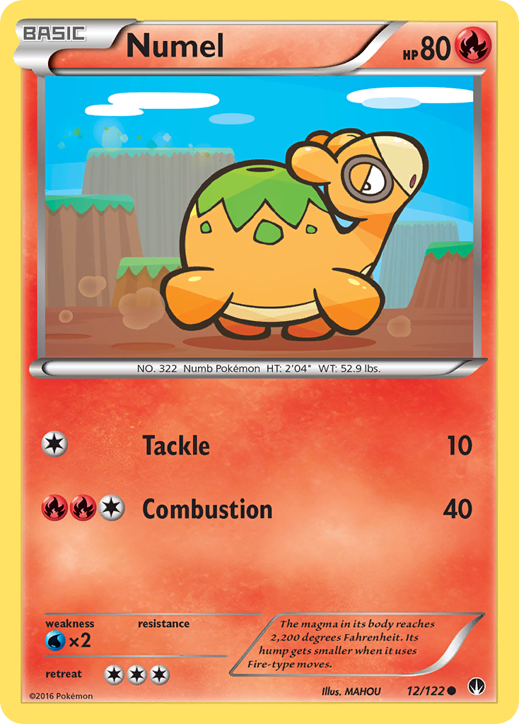 Numel 12 Common card from BREAKpoint