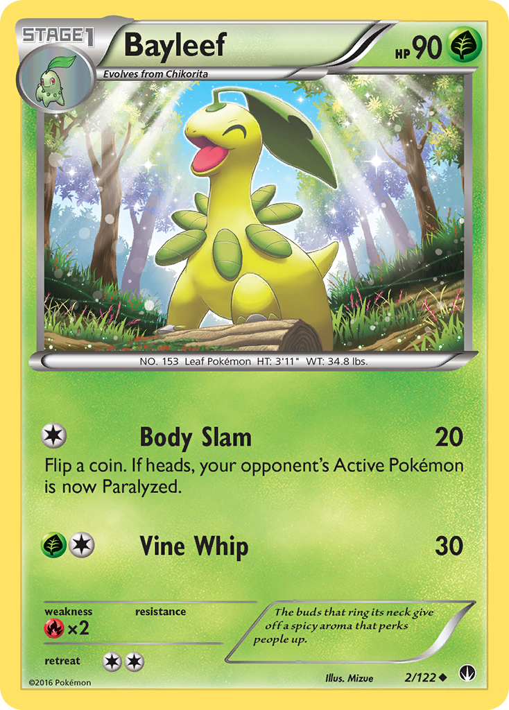 Bayleef 2 Uncommon card from BREAKpoint