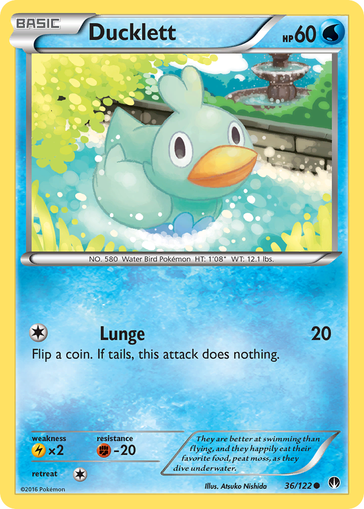Ducklett 36 Common card from BREAKpoint