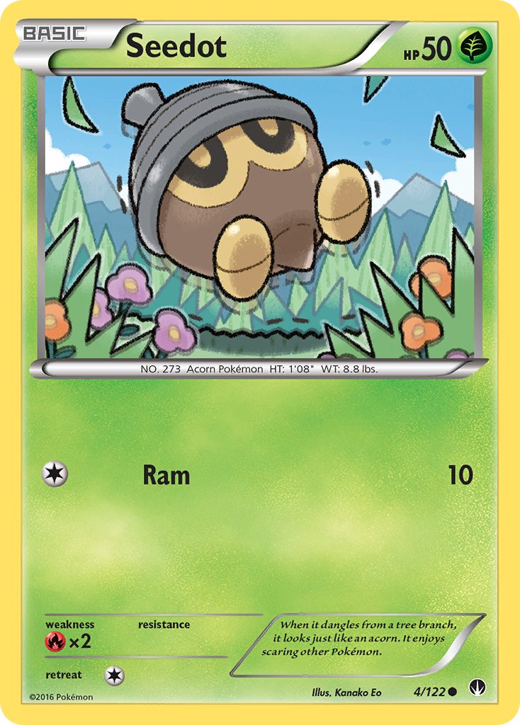 Seedot 4 Common card from BREAKpoint