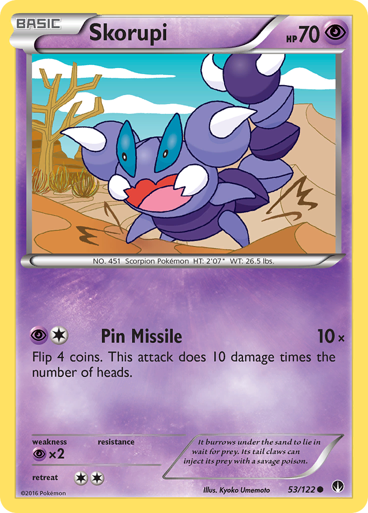 Skorupi 53/122 Common card from BREAKpoint